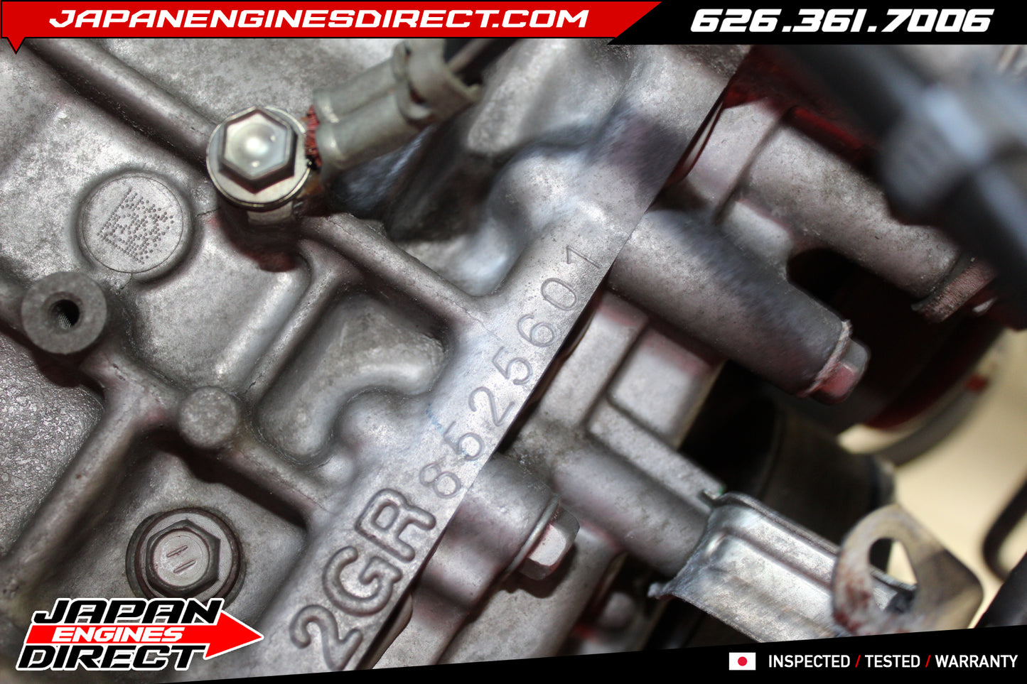 JDM Toyota 2GR-FSE 3.5L V6 VVT-i RWD Engine for Lexus GS350 (2007–2011) & IS350 (2006–2015)