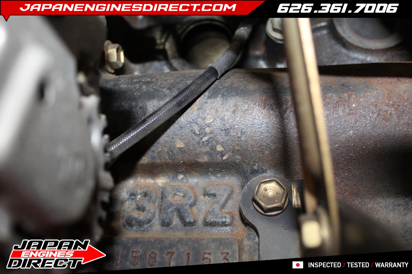 JDM Toyota 3RZ-FE 2.7L Engine for 1994-1996 4Runner, Tacoma & T100 4-Cylinder Distributor Motor