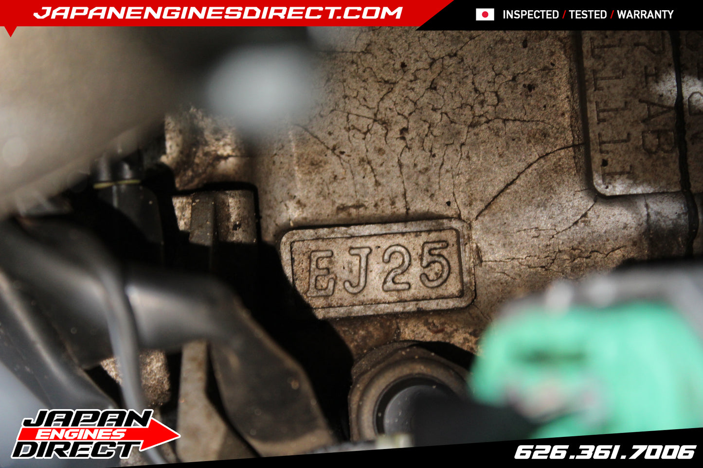JDM SUBARU IMPREZA EJ25 2.5L SOHC AVLS ENGINE MOTOR 2006-2010 EJ253