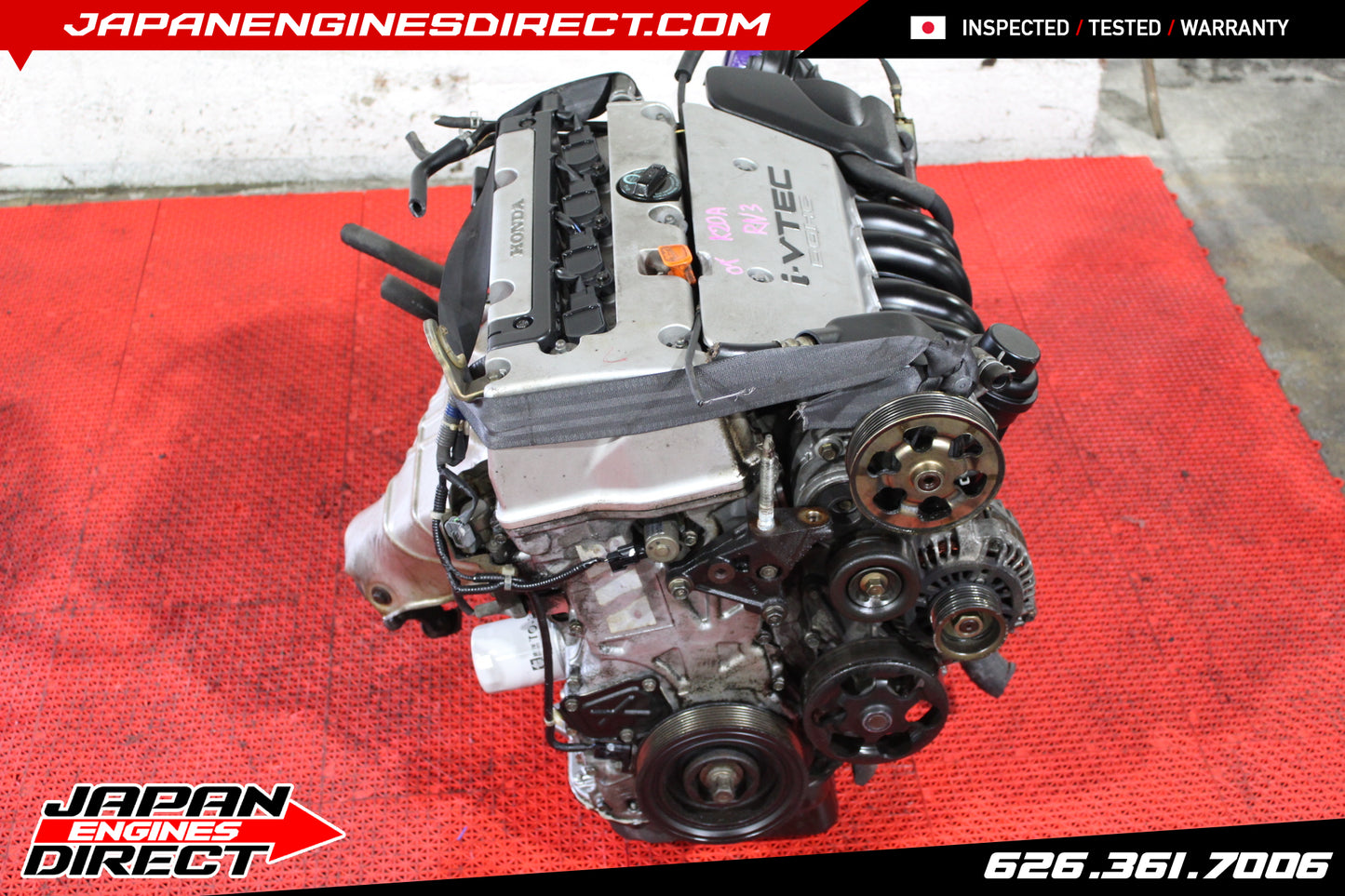 JDM USED K20A MOTOR - ACURA RSX BASE 02-06 | HONDA CIVIC SI 02-06 ENGINE 2.0L K20A3
