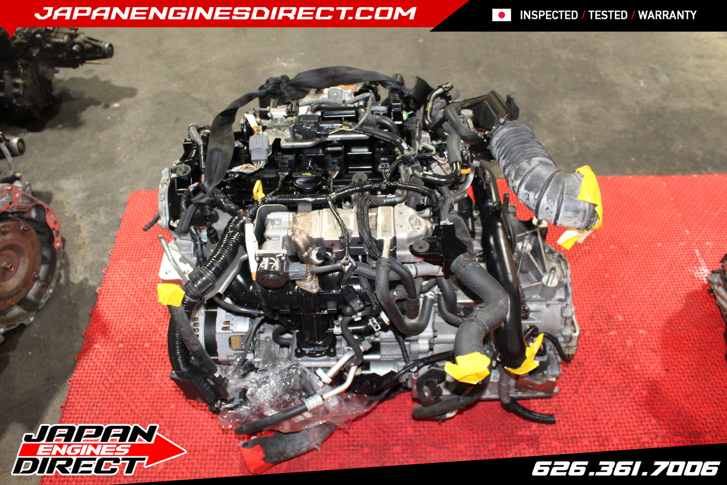JDM 2016-2023 MAZDA CX-9 SKYACTIV-G USED MOTOR PY TURBO 2.5L ENGINE LOW MILES