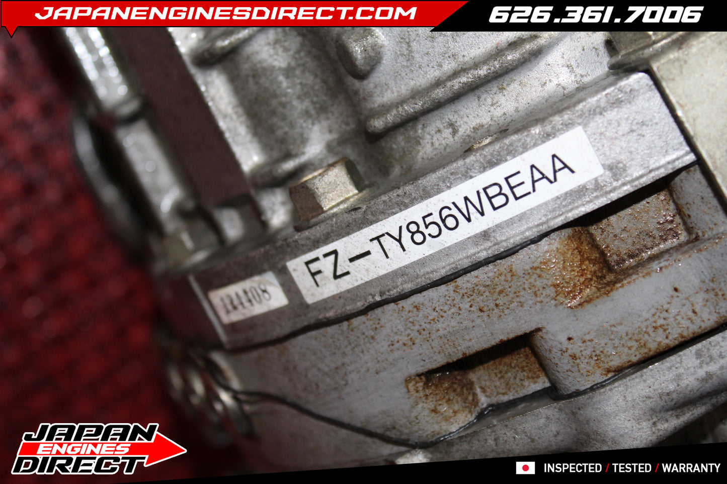 JDM Subaru Legacy GT 6-Speed Manual Transmission Non-DCCD 3.9 Final Drive Fits 2002-2003 WRX & V7 STI