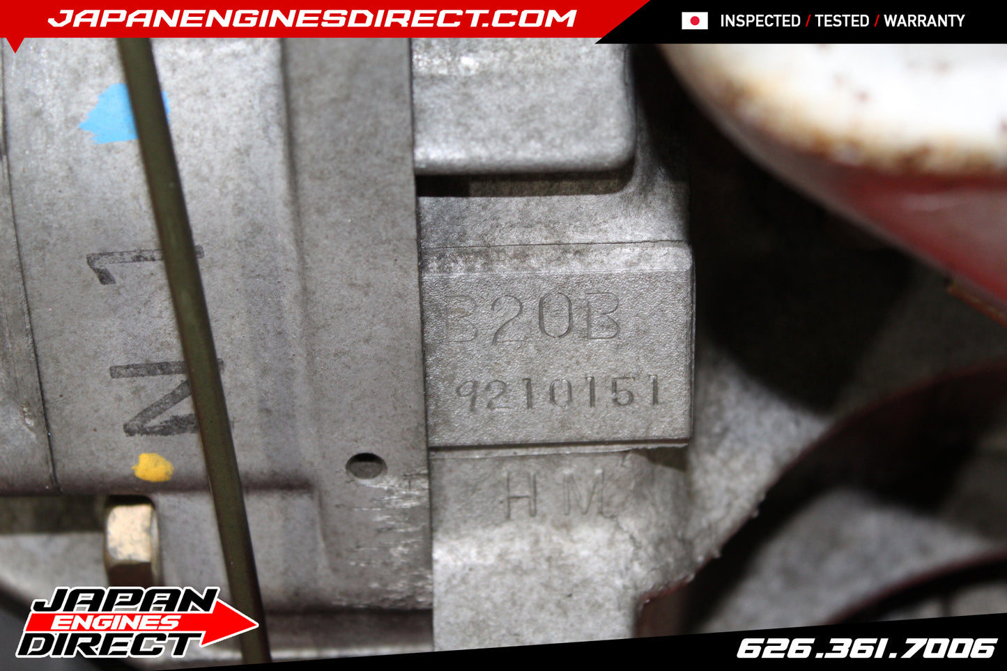 JDM 1997–2001 Honda CR-V B20B 2.0L DOHC Engine with 5-Speed Manual Transmission (B20Z)