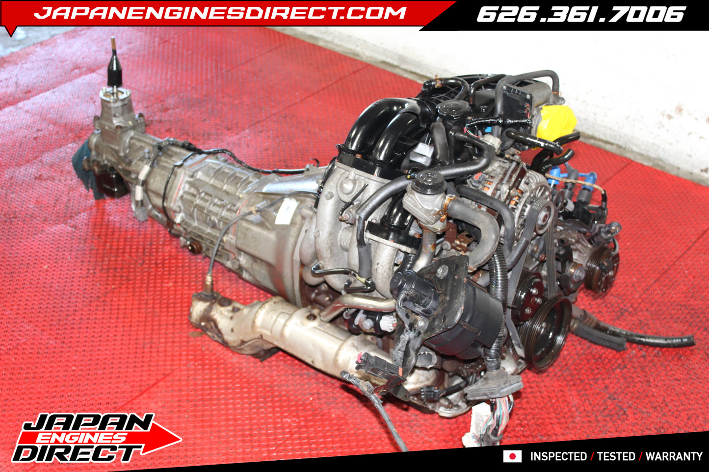 JDM Mazda RX-8 13B-MSP 1.3L 6-Port Rotary Engine & 6-Speed Manual Transmission (2004–2008)