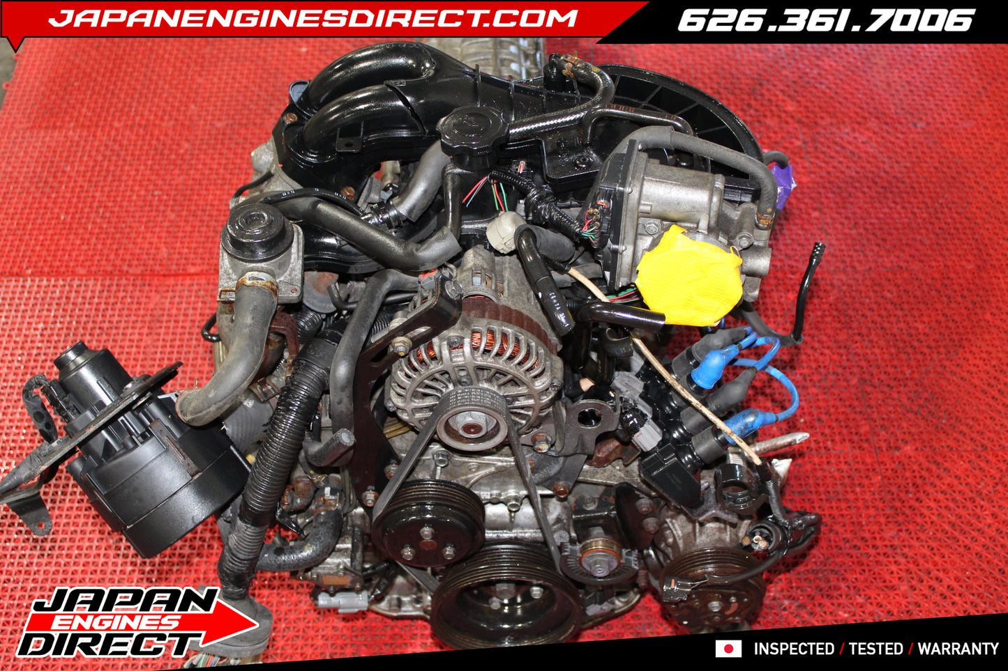 JDM Mazda RX-8 13B-MSP 1.3L 6-Port Rotary Engine & 6-Speed Manual Transmission (2004–2008)