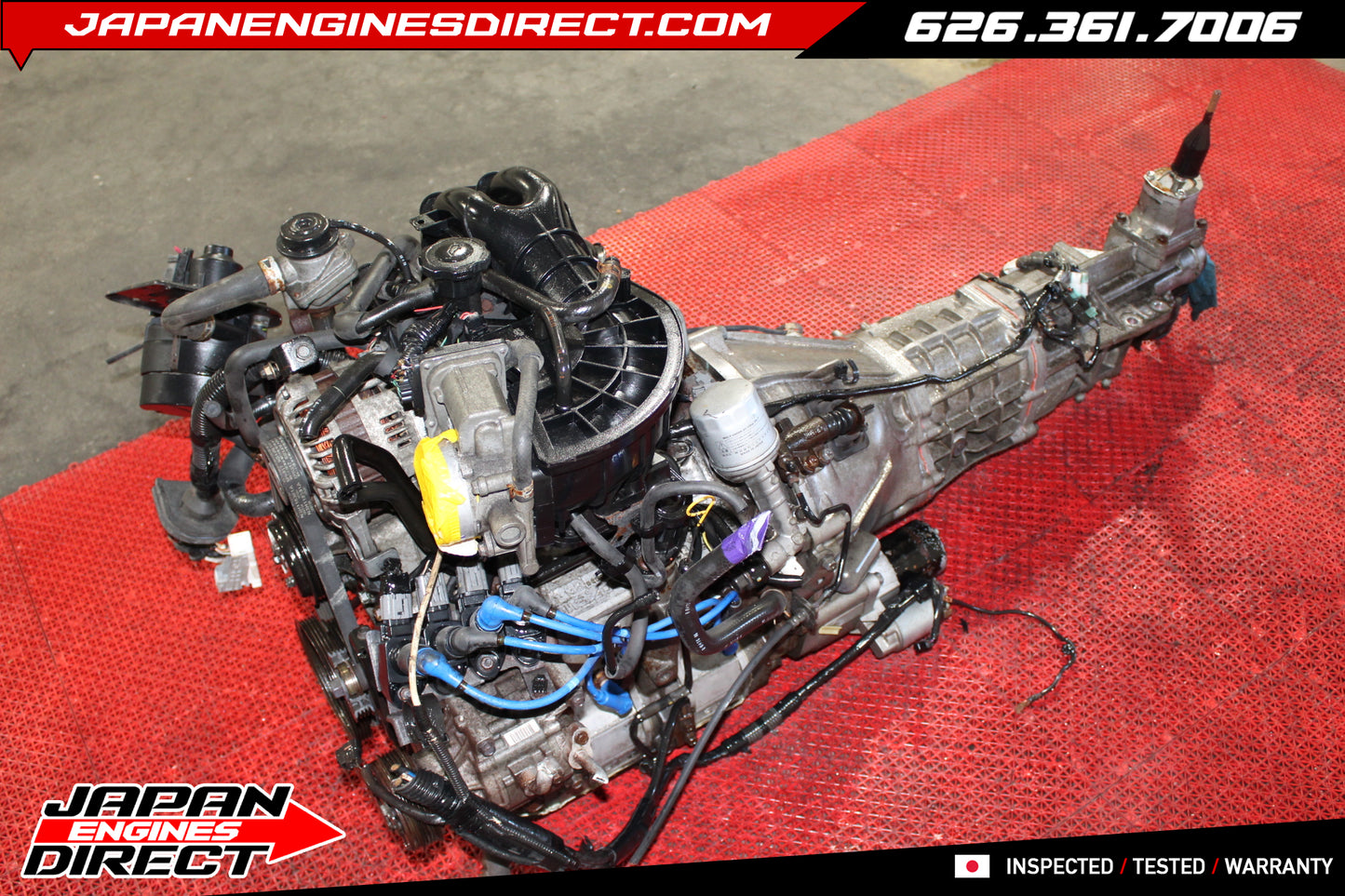 JDM Mazda RX-8 13B-MSP 1.3L 6-Port Rotary Engine & 6-Speed Manual Transmission (2004–2008)