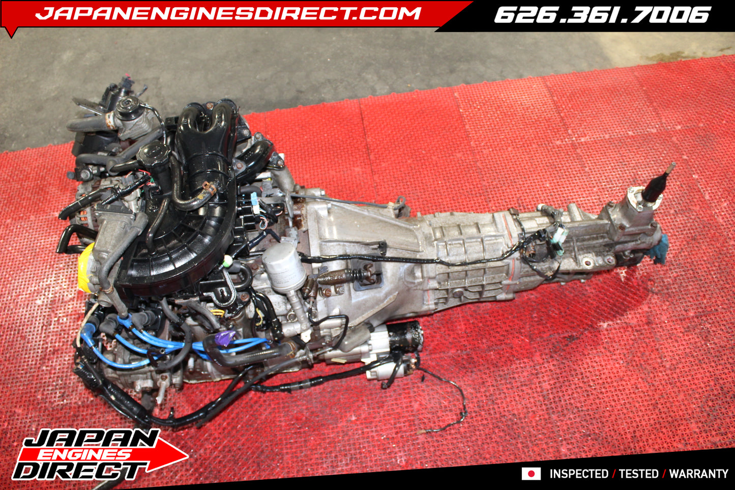 JDM Mazda RX-8 13B-MSP 1.3L 6-Port Rotary Engine & 6-Speed Manual Transmission (2004–2008)