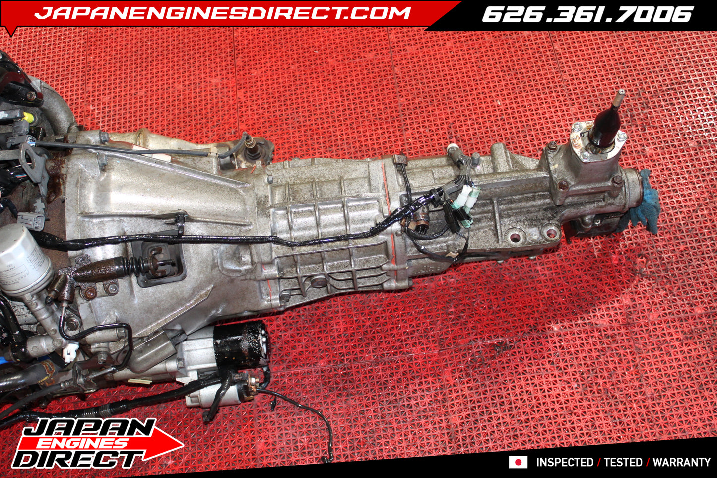 JDM Mazda RX-8 13B-MSP 1.3L 6-Port Rotary Engine & 6-Speed Manual Transmission (2004–2008)