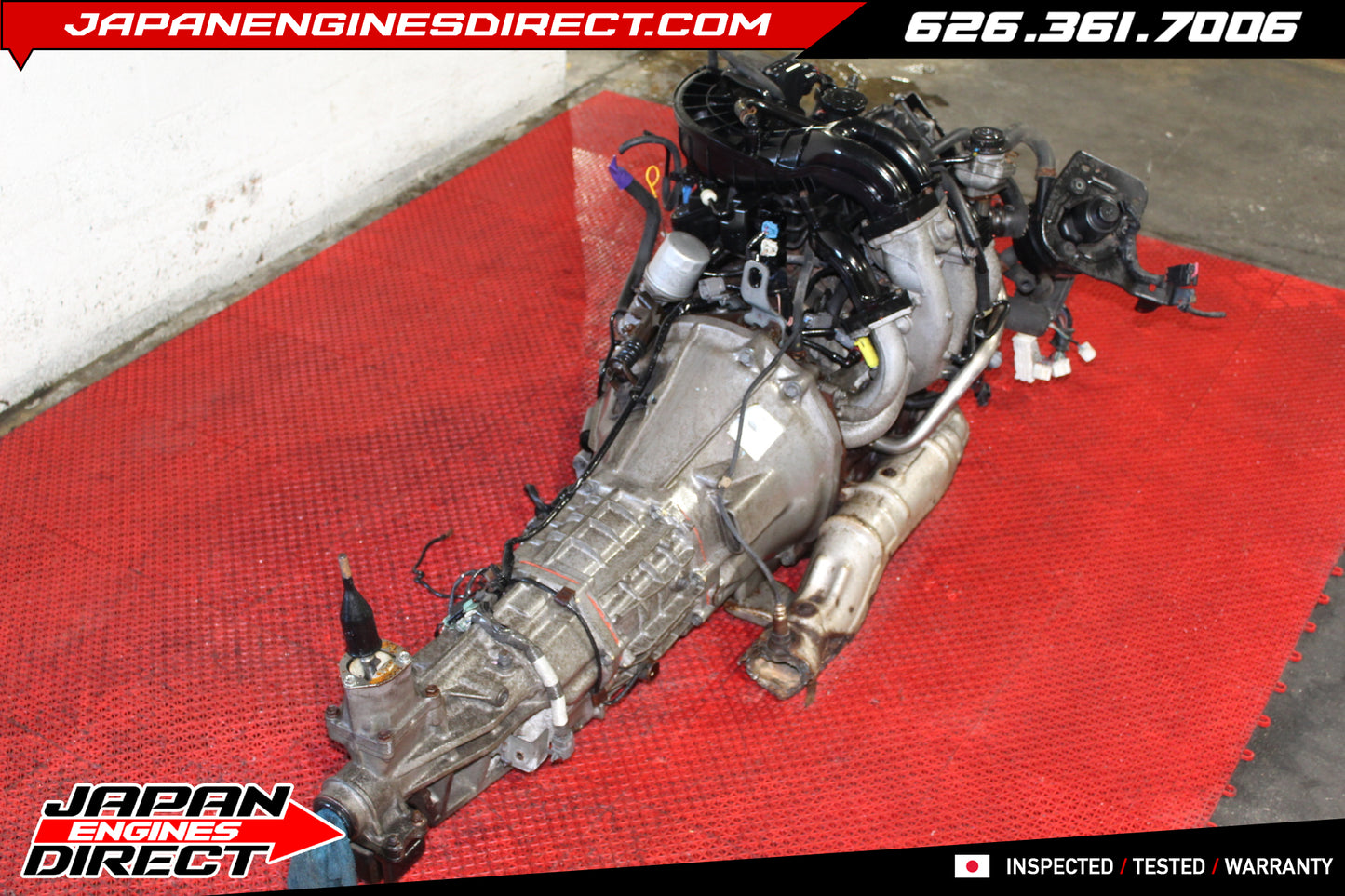 JDM Mazda RX-8 13B-MSP 1.3L 6-Port Rotary Engine & 6-Speed Manual Transmission (2004–2008)