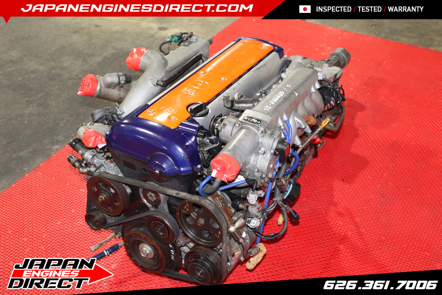 JDM TOYOTA 1JZ-GTE VVTi 2.5L TURBO ENGINE JZX110 | CHASER MOTOR W/ ECU & IGNITOR