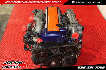 JDM TOYOTA 1JZ-GTE VVTi 2.5L TURBO ENGINE JZX110 | CHASER MOTOR W/ ECU & IGNITOR