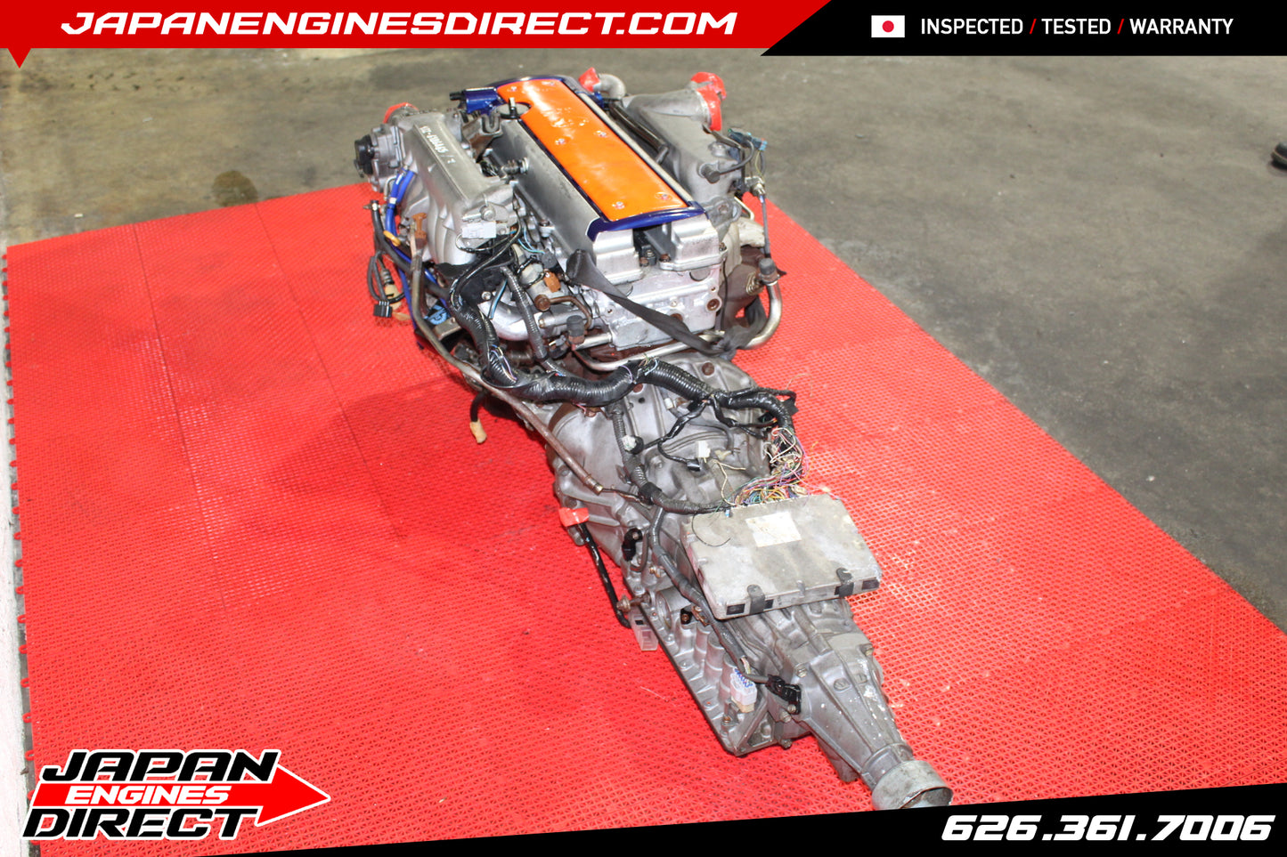 JDM TOYOTA 1JZ-GTE VVTi 2.5L TURBO ENGINE JZX110 | CHASER MOTOR W/ ECU & IGNITOR