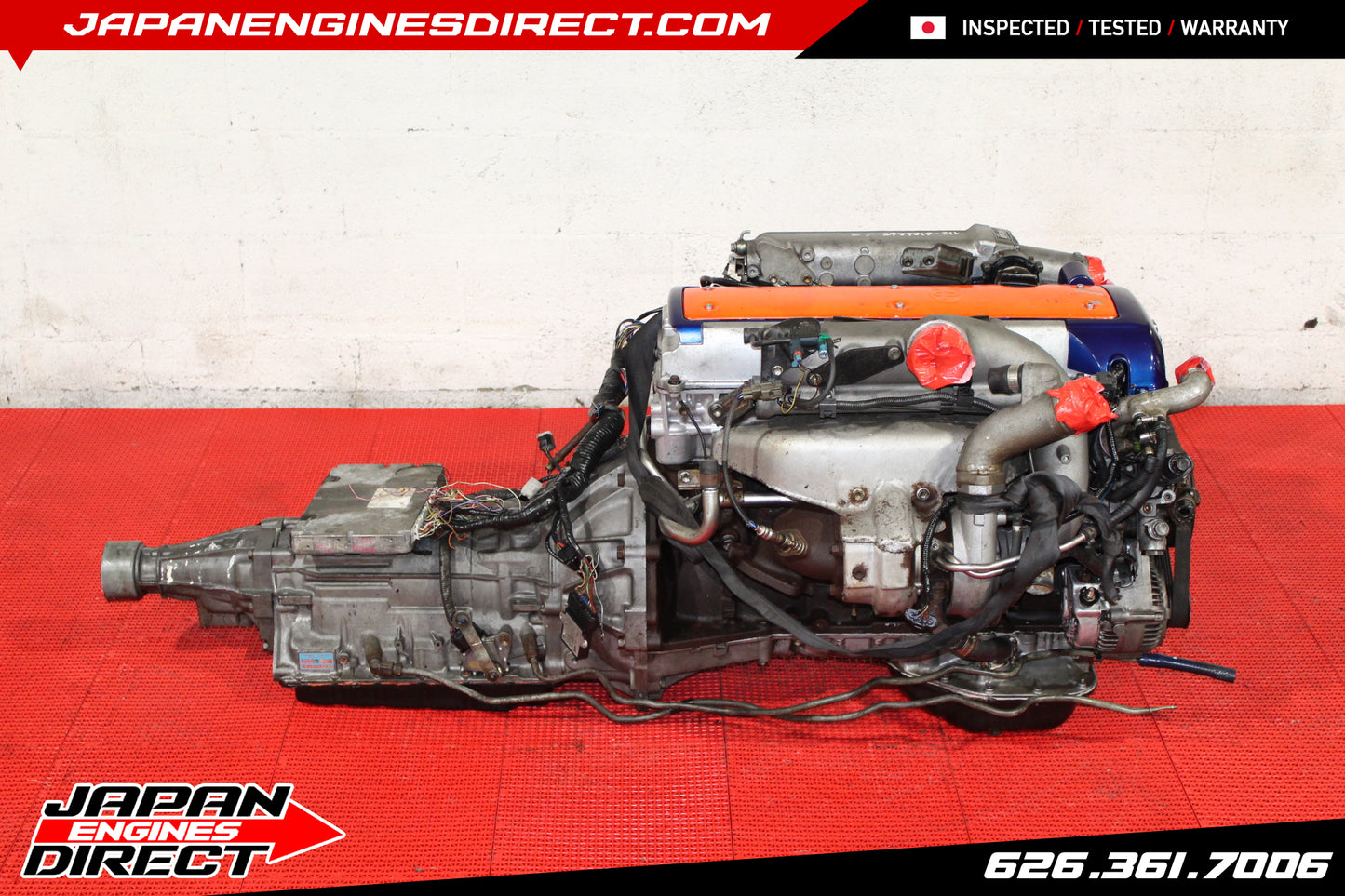 JDM TOYOTA 1JZ-GTE VVTi 2.5L TURBO ENGINE JZX110 | CHASER MOTOR W/ ECU & IGNITOR