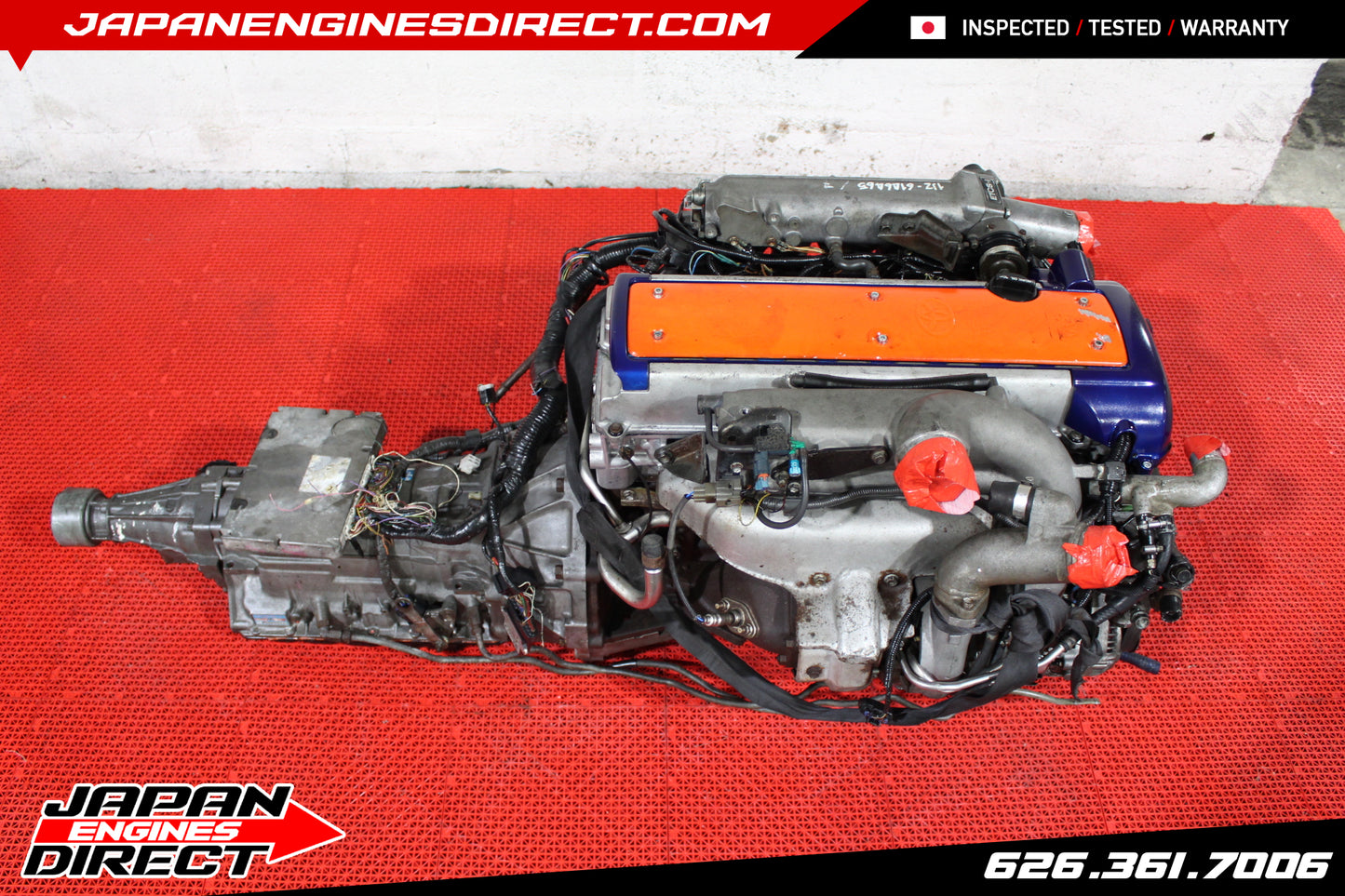 JDM TOYOTA 1JZ-GTE VVTi 2.5L TURBO ENGINE JZX110 | CHASER MOTOR W/ ECU & IGNITOR
