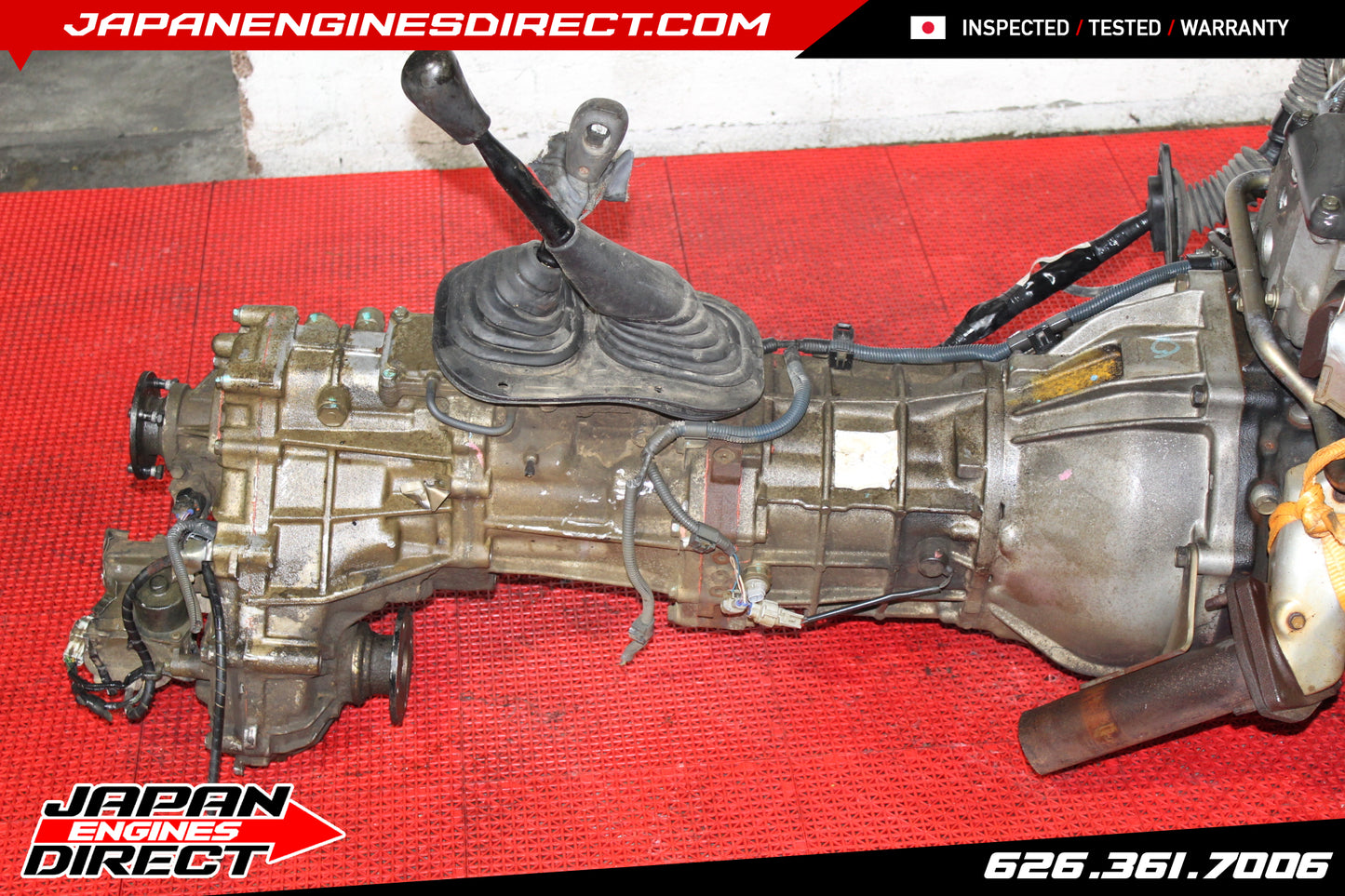 JDM USED TOYOTA 1KZ TURBO DIESEL 3.0L MOTOR W/ 5 SPEED AWD MT HILUX PRADO 1KZ-TE