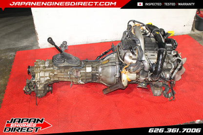JDM USED TOYOTA 1KZ TURBO DIESEL 3.0L MOTOR W/ 5 SPEED AWD MT HILUX PRADO 1KZ-TE