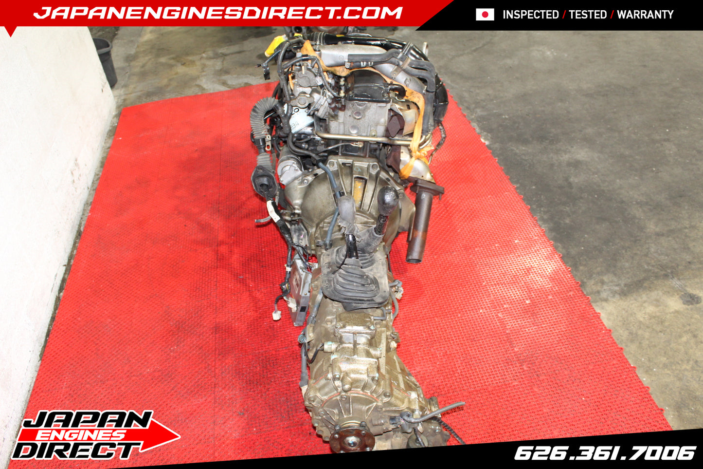 JDM USED TOYOTA 1KZ TURBO DIESEL 3.0L MOTOR W/ 5 SPEED AWD MT HILUX PRADO 1KZ-TE