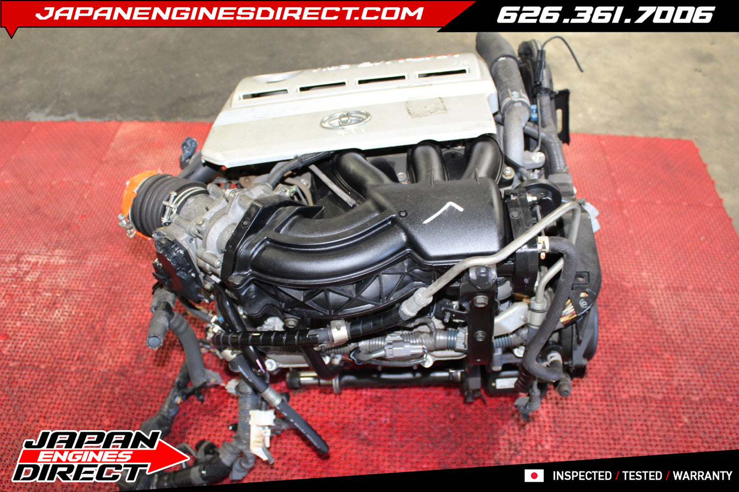 JDM 1MZ-FE RX300 Engine 3.0L V6 VVT-i Motor | 2001 2002 2003 Lexus RX300 FWD 2WD Late Model