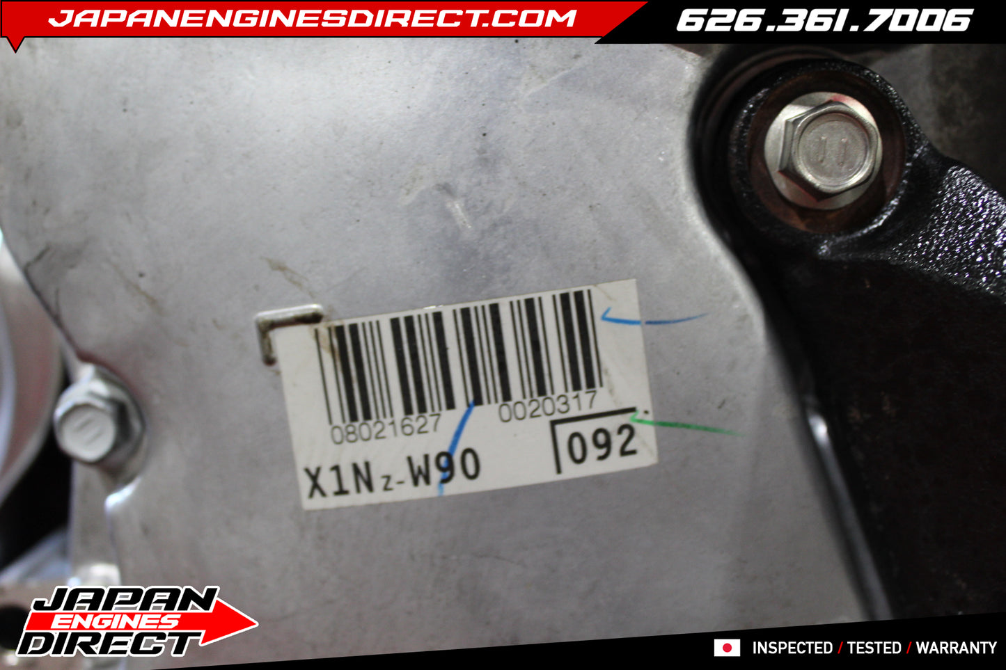 2004–2009 Toyota Prius 1.5L Hybrid Engine 1NZ-FXE JDM Motor – Low Miles