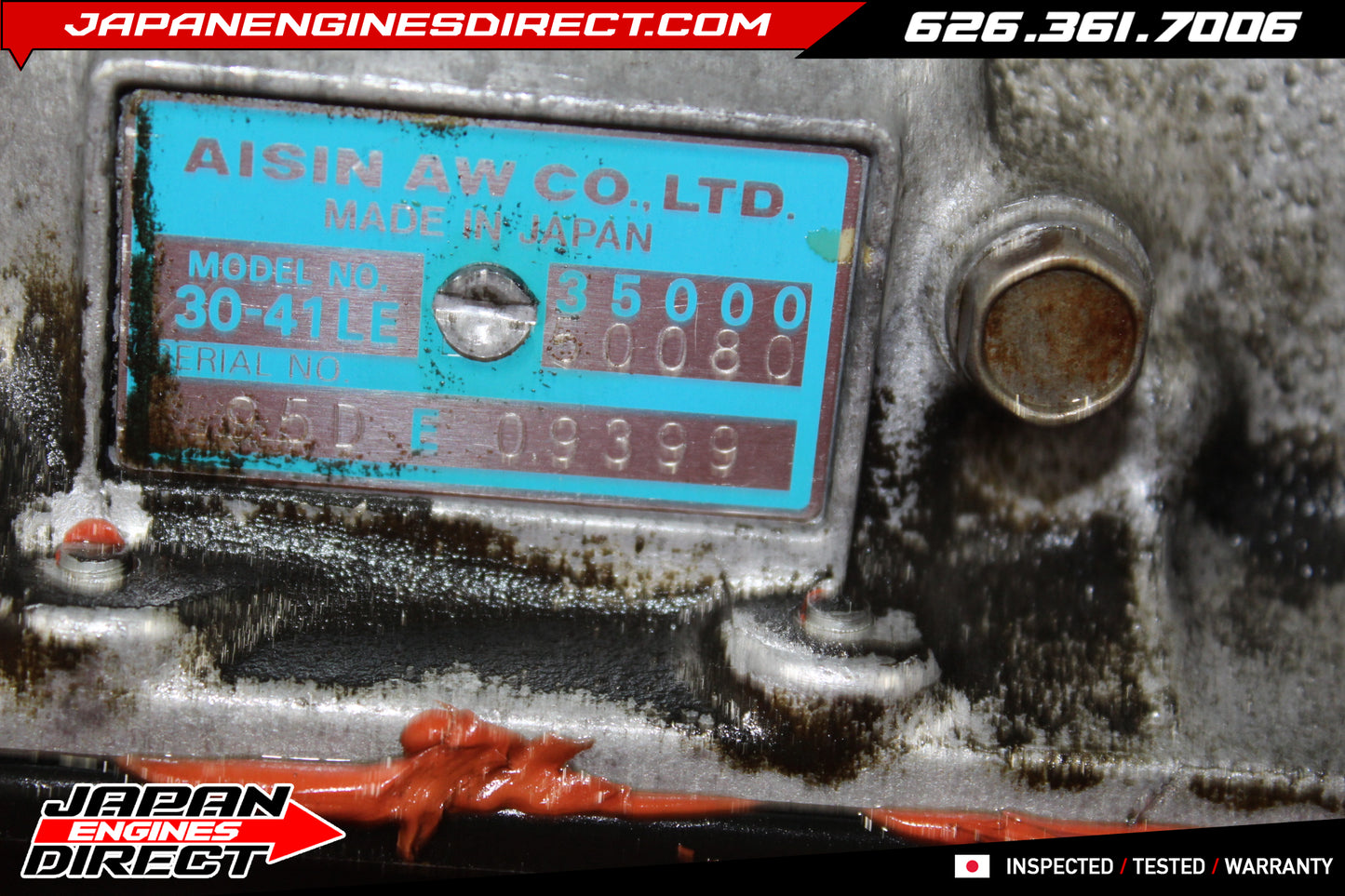 1995–1997 Lexus LS400 V8 Automatic Transmission 4.0L 1UZ-FE 30-41LE JDM