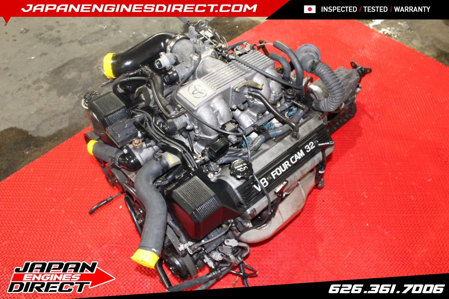 JDM 90-97 TOYOTA 1UZFE NON VVTI LEXUS LS400 GS400 SC400 ENGINE 4.0L V8 MOTOR