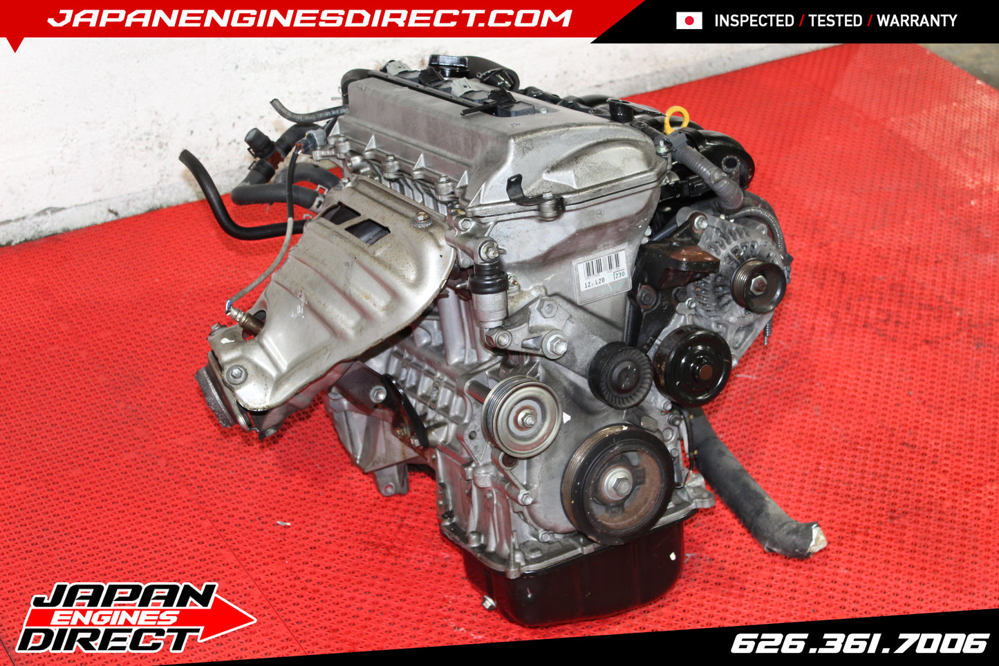 JDM TOYOTA 1ZZ-FE 1.8L ENGINE FOR COROLLA, MATRIX, CELICA GT & MR2 SPYDER (1998–2008)