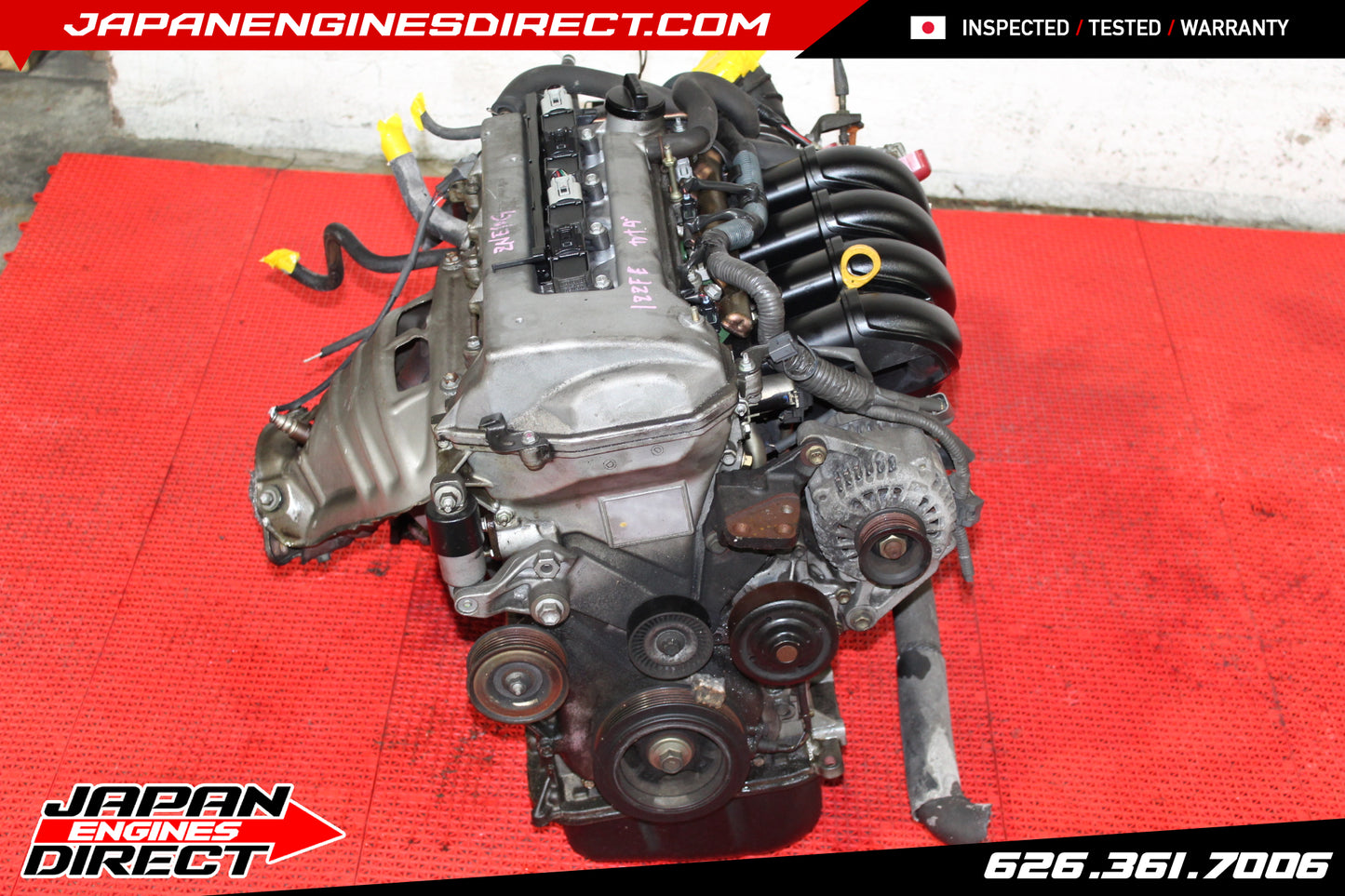 JDM TOYOTA COROLLA 2002 2003 2004 2005 2006 2007 2008 1.8L 1ZZ-FE ENGINE ONLY