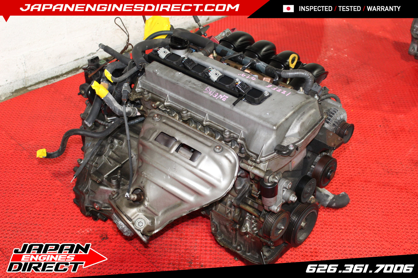 JDM TOYOTA COROLLA 2002 2003 2004 2005 2006 2007 2008 1.8L 1ZZ-FE ENGINE ONLY