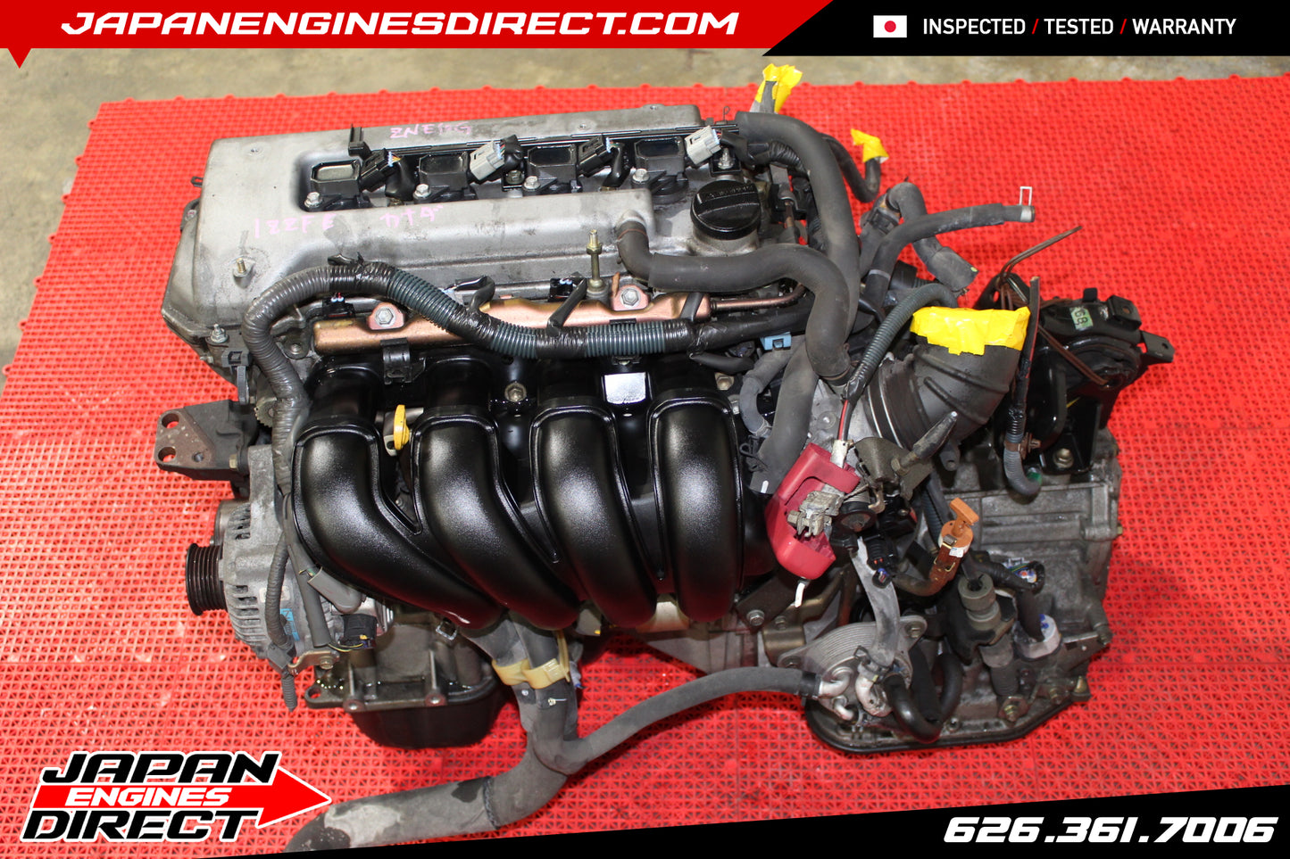 JDM TOYOTA COROLLA 2002 2003 2004 2005 2006 2007 2008 1.8L 1ZZ-FE ENGINE ONLY