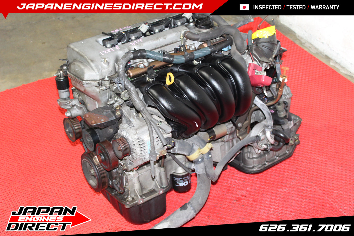 JDM TOYOTA COROLLA 2002 2003 2004 2005 2006 2007 2008 1.8L 1ZZ-FE ENGINE ONLY