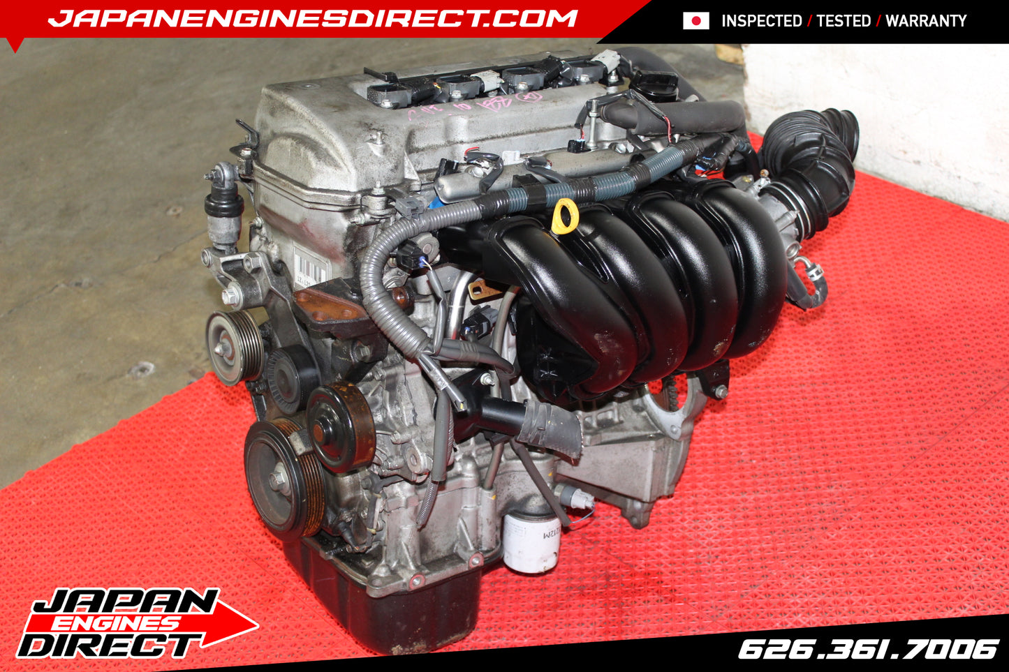 JDM 1998-2008 1ZZ ENGINE MATRIX COROLLA CELICA GT MR-S SPYDER MOTOR - 1.8L 1ZZFE