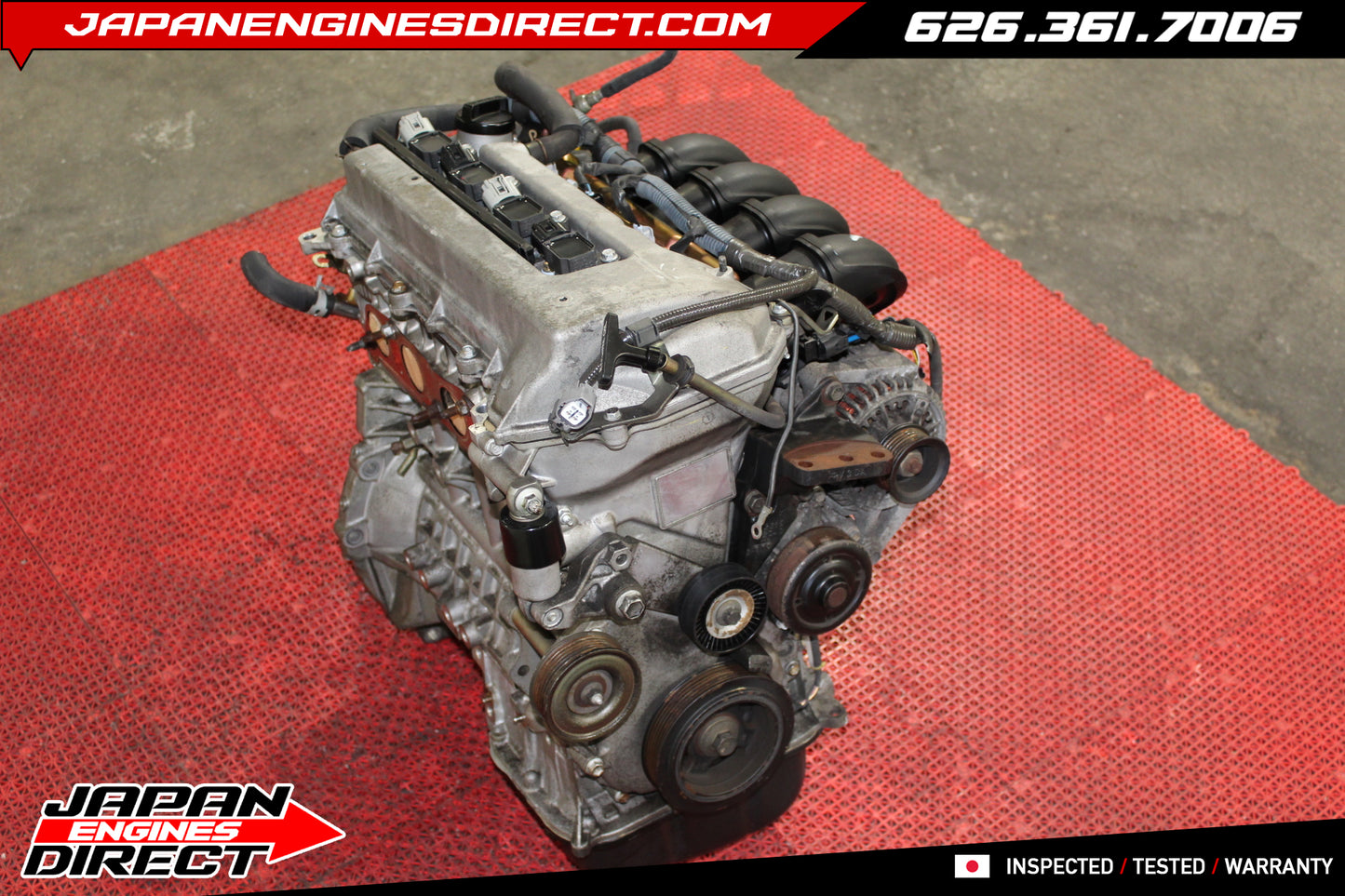 JDM Toyota 1ZZ-FE 1.8L Engine – OEM Low Mileage Motor for 2002–2008 Corolla, 2003–2008 Matrix, 2000–2006 MR-S & 2000–2005 Celica