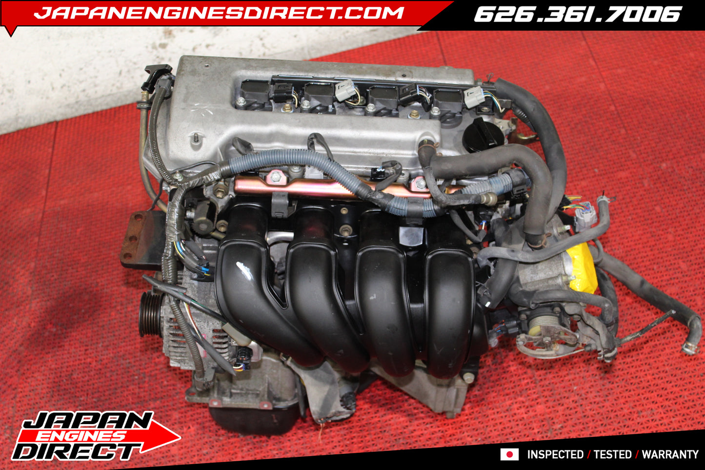 JDM Toyota 1ZZ-FE 1.8L Engine – OEM Low Mileage Motor for 2002–2008 Corolla, 2003–2008 Matrix, 2000–2006 MR-S & 2000–2005 Celica
