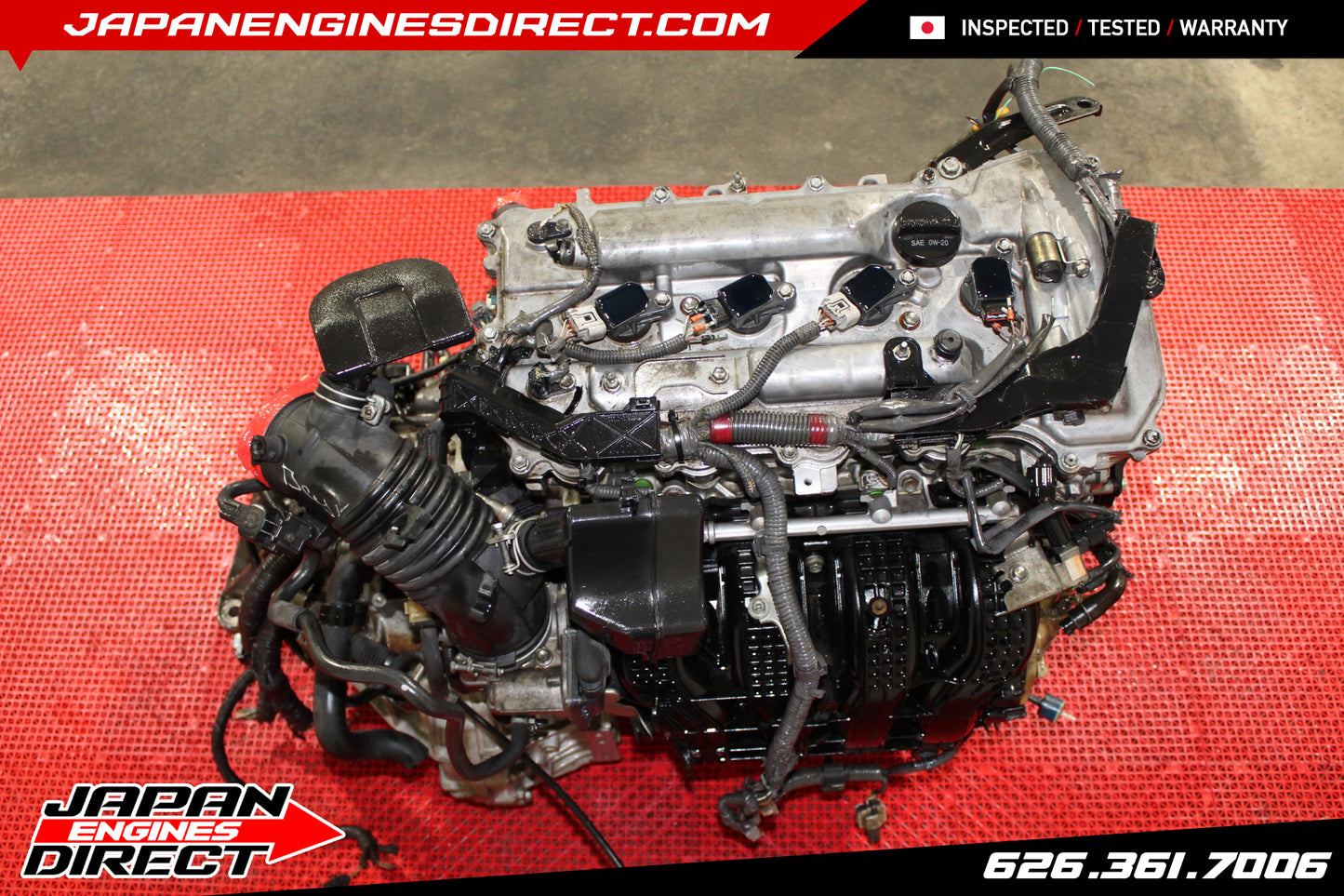 JDM Toyota Camry 2012-2017 Motor 2.5L Engine Non-Hybrid 2AR-FE Low Miles