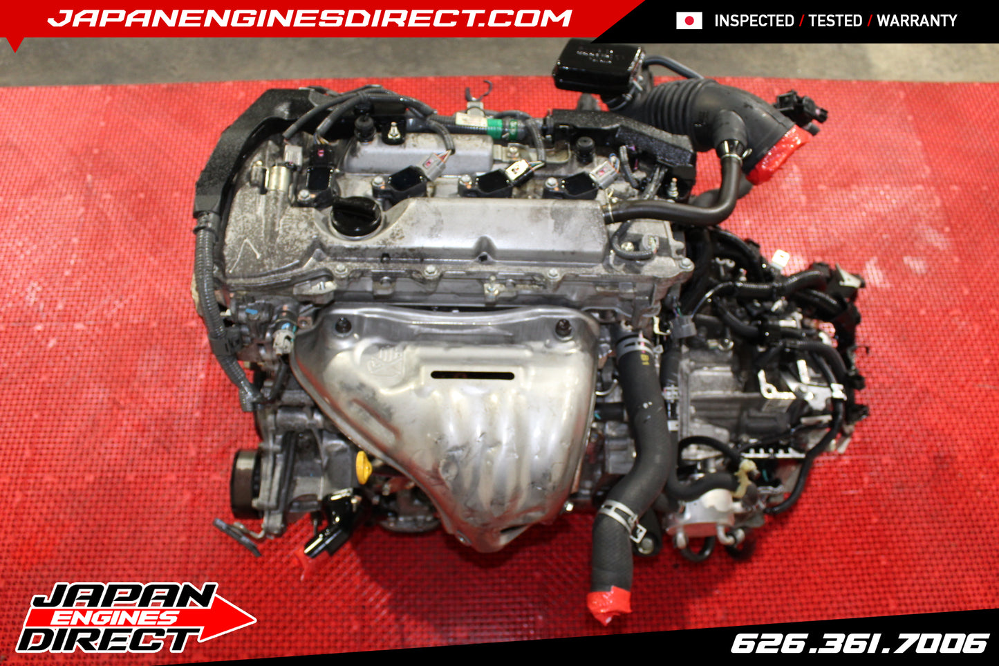 JDM 2009-2017 TOYOTA RAV4 2.5L 2AR-FE ENGINE NON HYBRID MOTOR 2ARFE VVTi