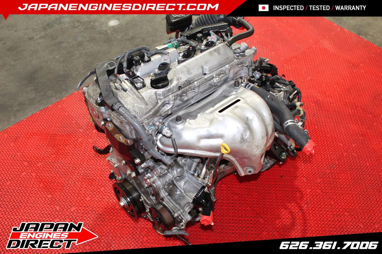 JDM 2009-2017 TOYOTA RAV4 2.5L 2AR-FE ENGINE NON HYBRID MOTOR 2ARFE VVTi