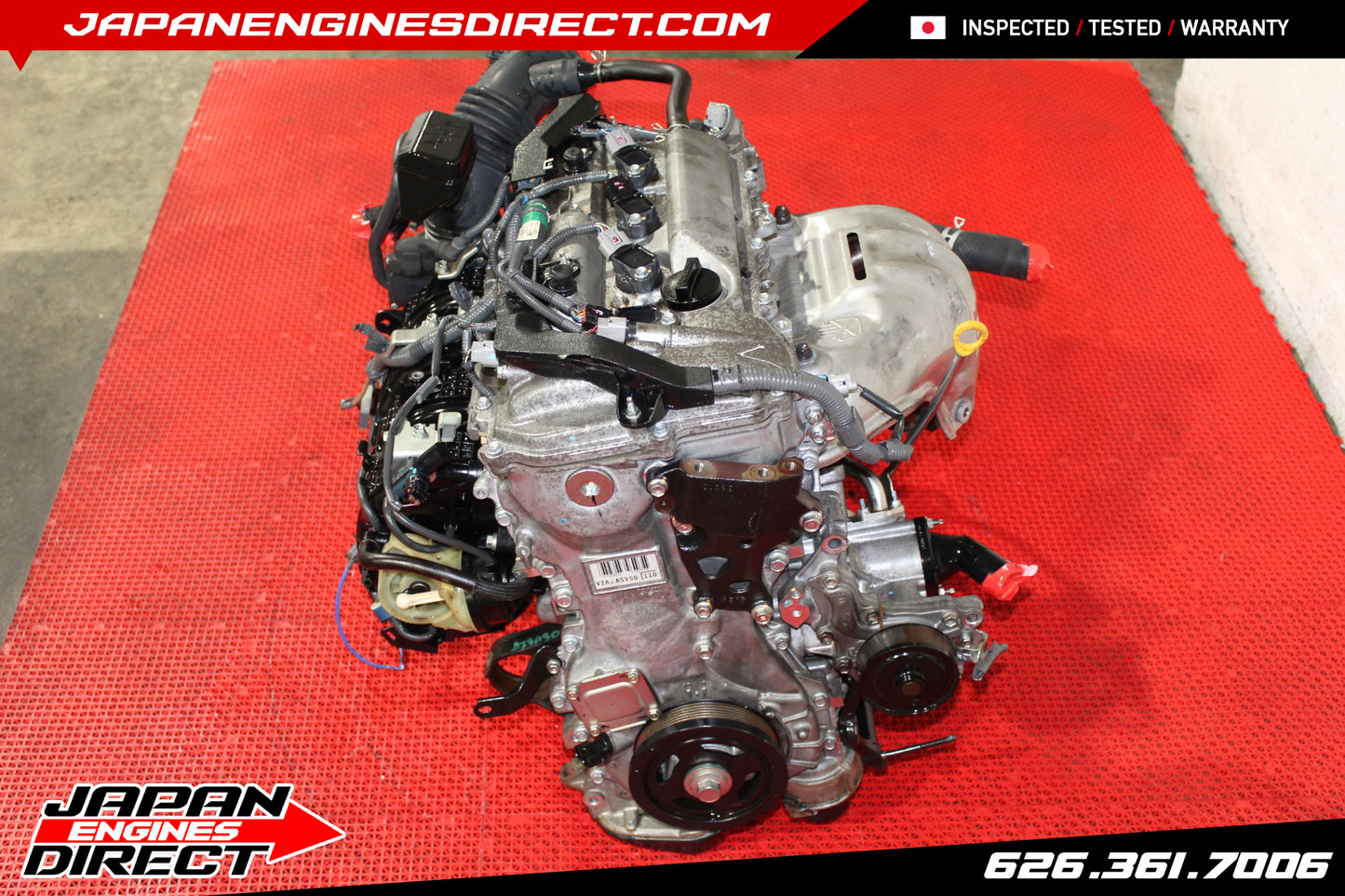 JDM 2009-2017 TOYOTA RAV4 2.5L 2AR-FE ENGINE NON HYBRID MOTOR 2ARFE VVTi