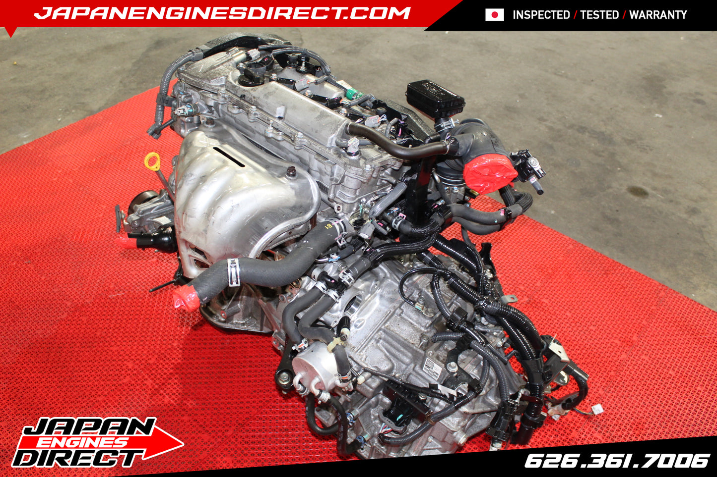 JDM 2009-2017 TOYOTA RAV4 2.5L 2AR-FE ENGINE NON HYBRID MOTOR 2ARFE VVTi