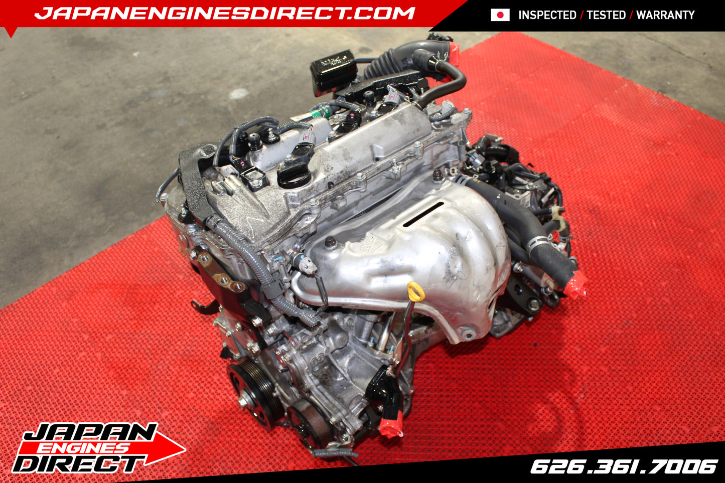 JDM 2009-2017 TOYOTA RAV4 2.5L 2AR-FE ENGINE NON HYBRID MOTOR 2ARFE VVTi