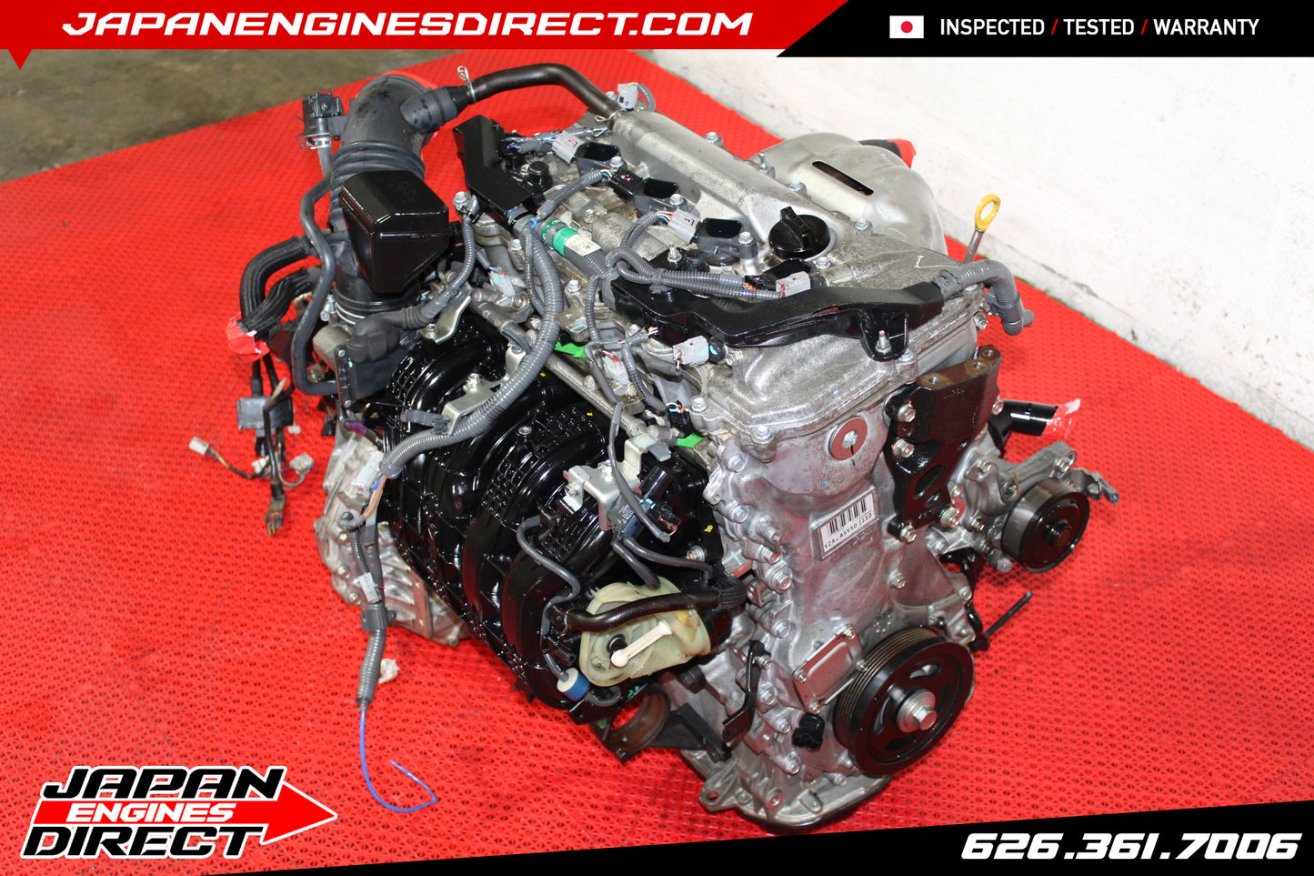JDM 2009-2017 TOYOTA RAV4 2.5L 2AR-FE ENGINE NON HYBRID MOTOR 2ARFE VVTi