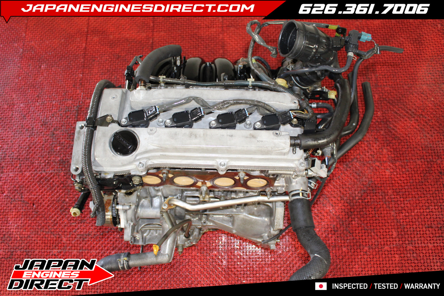 JDM 2002–2006 Toyota Camry 2.4L 4-Cylinder Engine 2AZ-FE Motor | Low Mileage XV30
