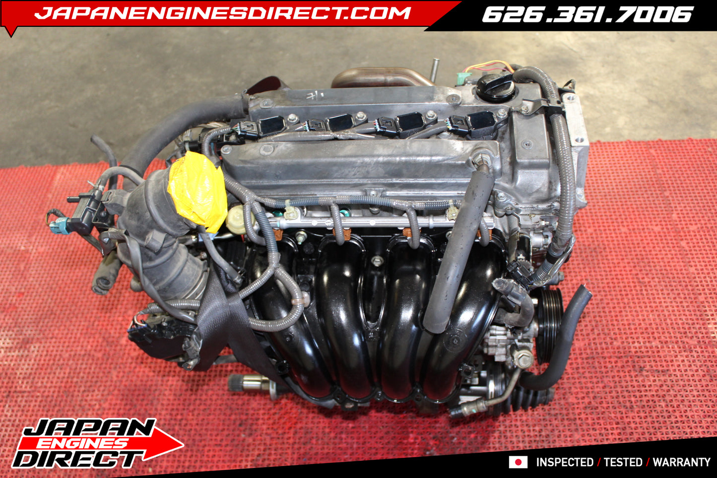 JDM Toyota Camry 2.4L 2AZ-FE 4-Cylinder Engine (2002–2009) – Low Mileage Direct Fit Replacement Motor