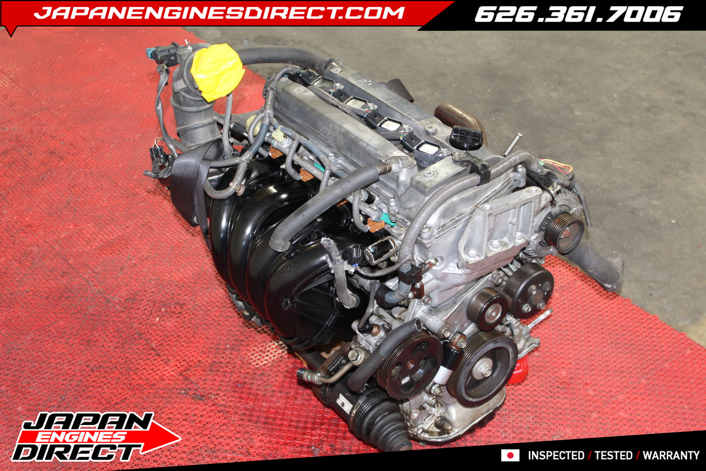 JDM Toyota Camry 2.4L 2AZ-FE 4-Cylinder Engine (2002–2009) – Low Mileage Direct Fit Replacement Motor