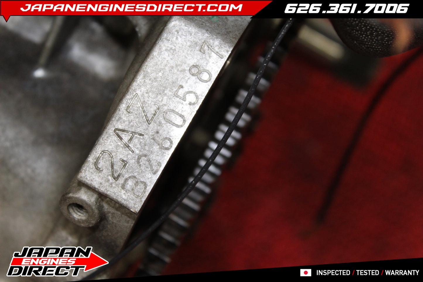 JDM Toyota Camry 2.4L 2AZ-FE 4-Cylinder Engine (2002–2009) – Low Mileage Direct Fit Replacement Motor