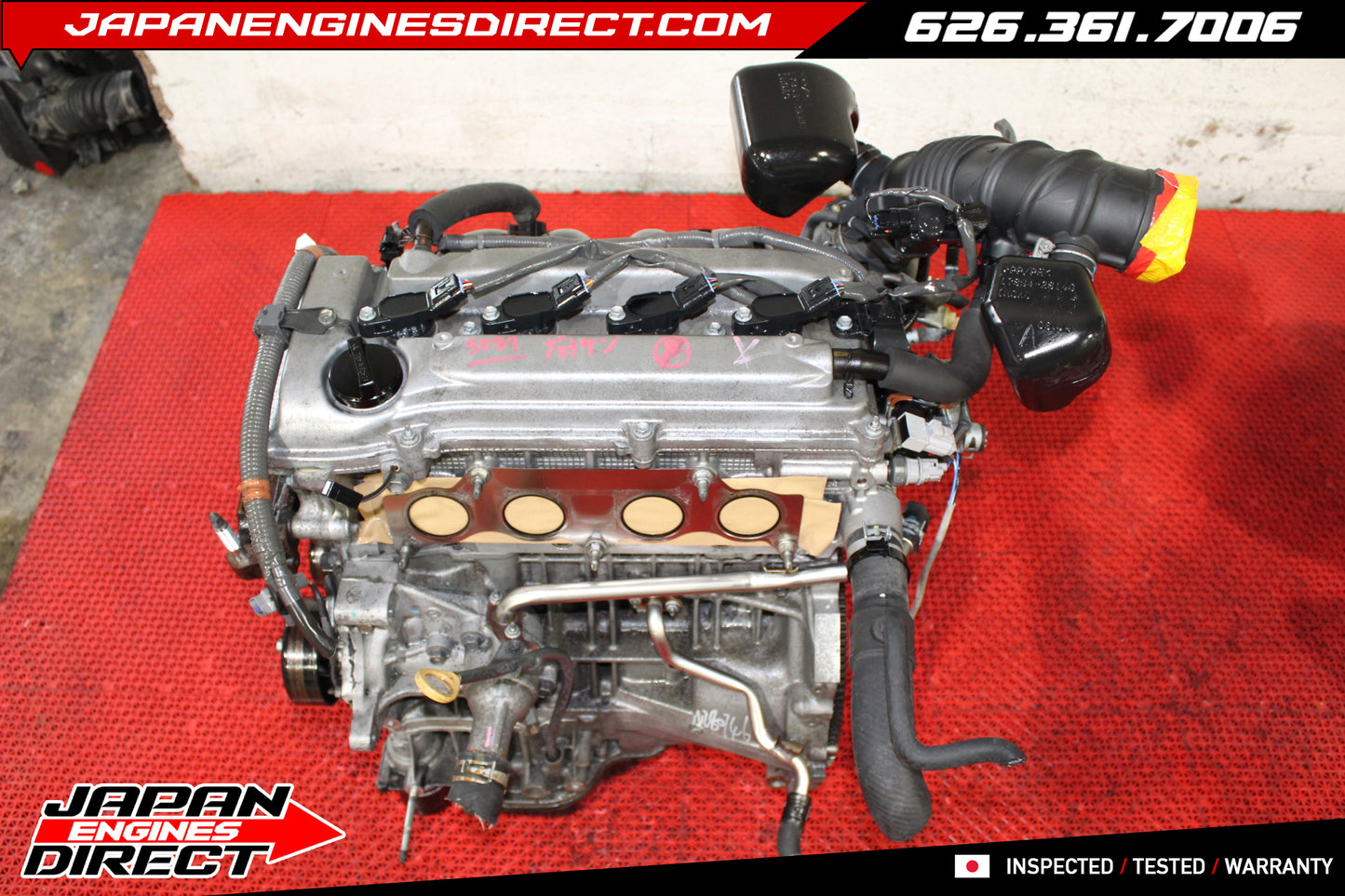 JDM Scion xB 2.4L 2AZ-FE Engine Low Mileage Motor for 2008-2015 Models