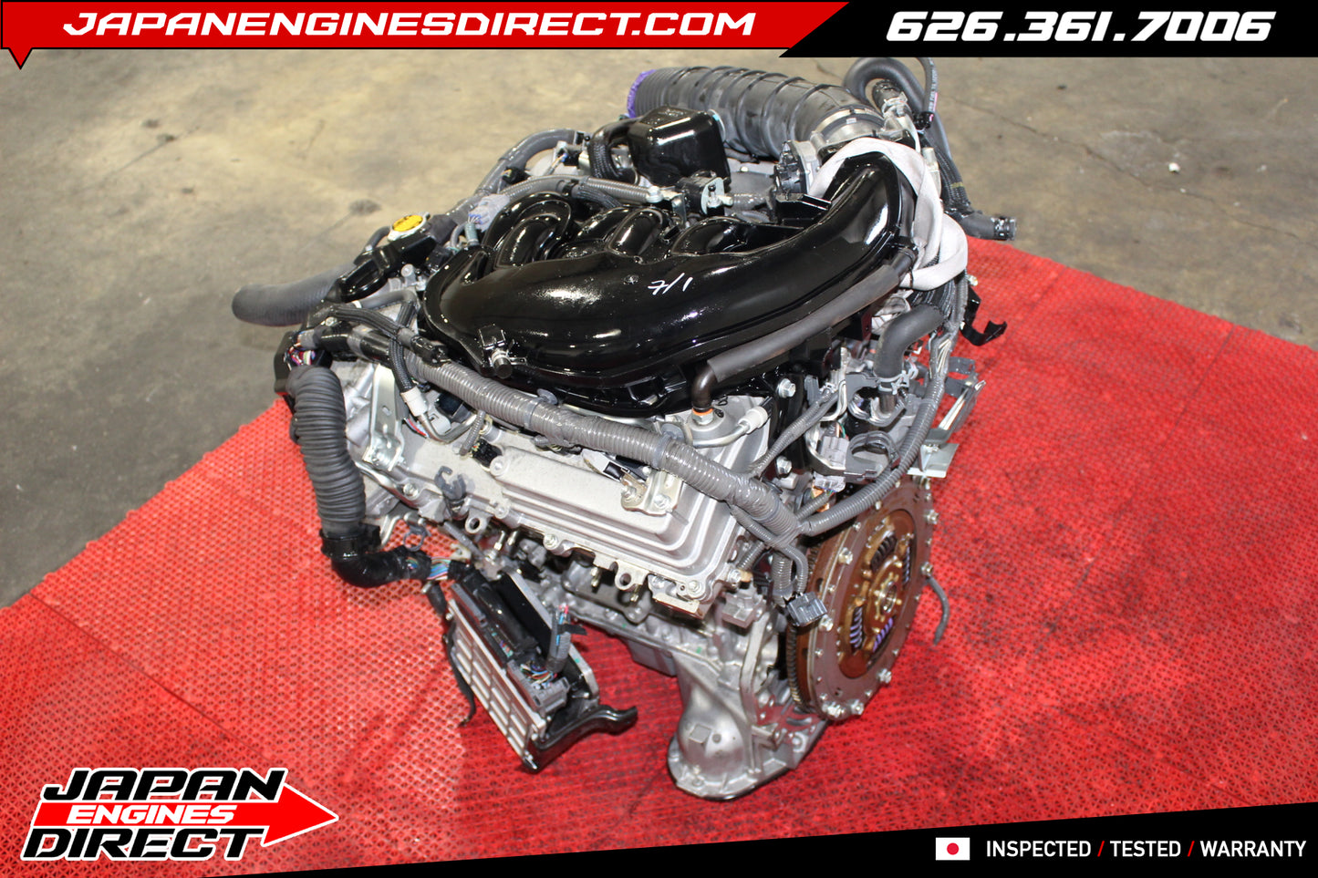 JDM 2007–2011 Lexus GS450h Hybrid Engine 3.5L V6 Motor 2GR-FSE Low Mileage 49K