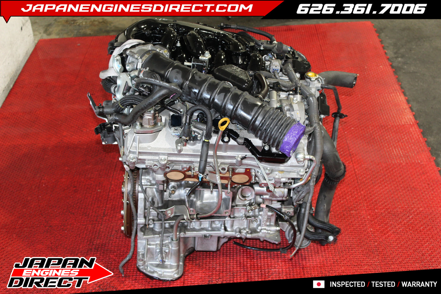 JDM 2007–2011 Lexus GS450h Hybrid Engine 3.5L V6 Motor 2GR-FSE Low Mileage 49K