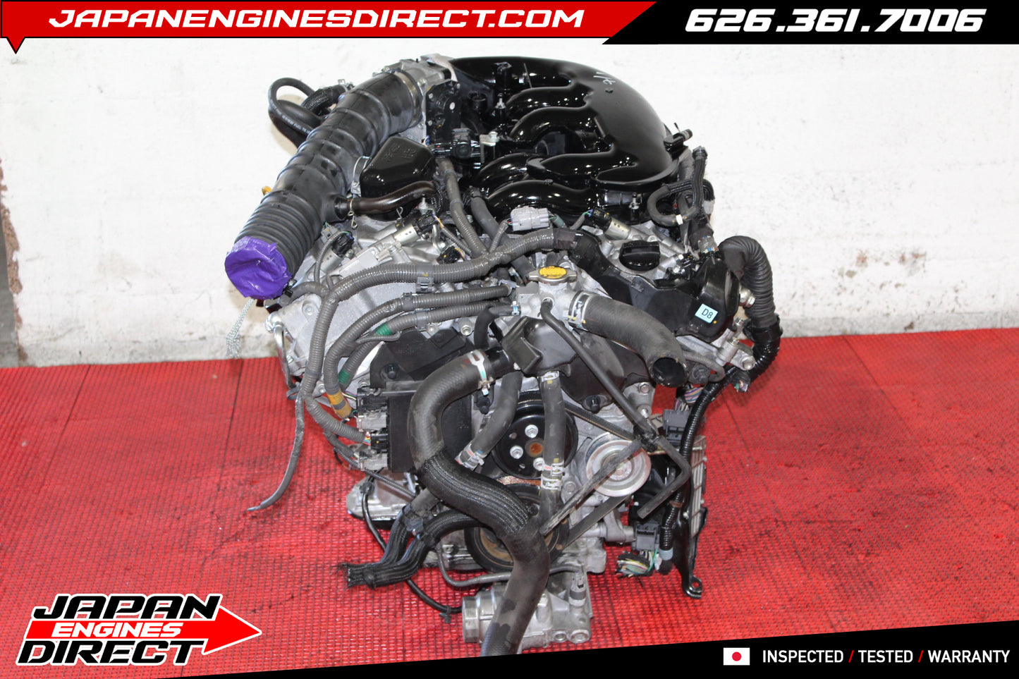 JDM 2007–2011 Lexus GS450h Hybrid Engine 3.5L V6 Motor 2GR-FSE Low Mileage 49K