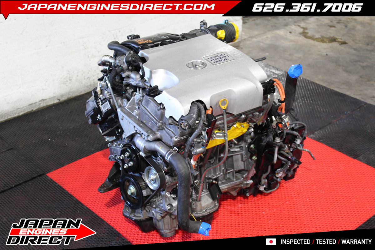 JDM 2010-2015 Lexus RX450h / 2011-2016 Toyota Highlander Hybrid 3.5L V6 2GR-FXE Engine Motor – 41K Miles