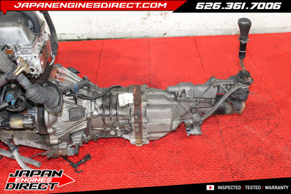 JDM Toyota 2JZ-GE Non-VVTI 3.0L Engine with W58 5-Speed Manual Transmission for Aristo, Supra & Chaser
